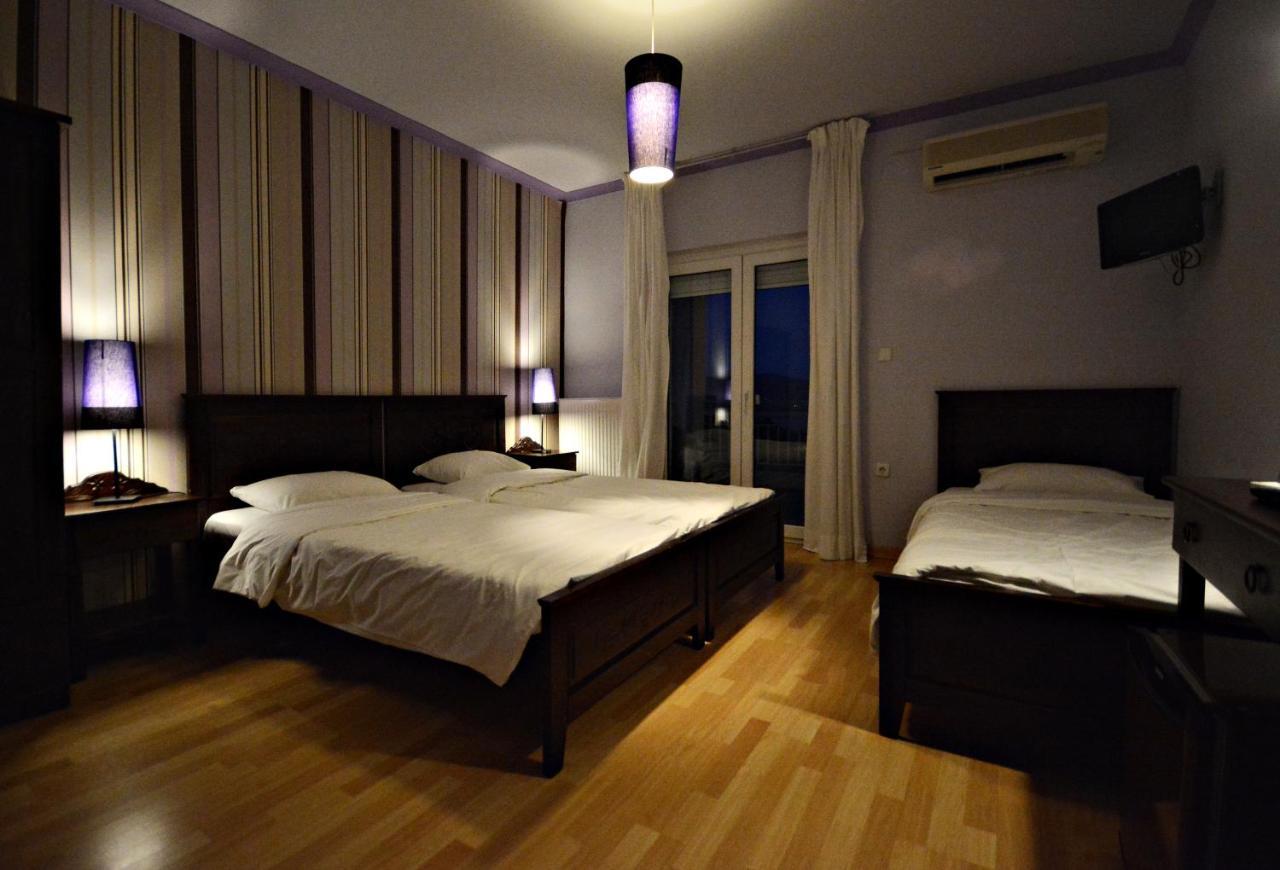קסטוריה Guesthouse Vissinokipos - Biker Friendly - Motorradhotel מראה חיצוני תמונה